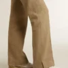 Dad-Star für Damen aus Mesh und weißem Wildleder mit goldfoliertem Stern