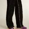 Damen-Marathon mit violettem Nylon-Obermaterial und weißem Stern