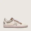 Damen-Sneaker „Ball Star LTD“ aus Nappaleder mit metallischem Stern und Einsätzen auf Bio-Basis