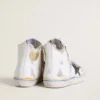 Damen-Sneaker „Francy Penstar LAB“ mit schwarzem Lederstern und mehrfarbigen Nieten