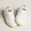Damen-Sneaker „Tenth Star“ aus weißem Leder
