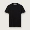 Distressed-Hemd für Damen in Regular-Fit, schwarz