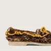 Herren-Loafer „Cruise“ aus Ponyleder mit Leopardenmuster