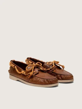 Herren-Loafer „Cruise“ aus tabakfarbenem Leder