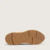 Herren-Running Sole aus Mesh und weißem Nappa