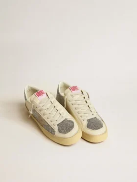 Herren-Stardan aus Wildleder mit Sand-Stern und Swarovski-Kristalleinsätzen