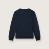 Journey-Jungen-Sweatshirt aus blauer Baumwollmischung mit kontrastierendem Logo