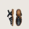 Junior-Sandalen „Maxime“ aus marineblauem Leder