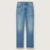 Kroppte, ausgestellt geschnittene Damenjeans mit mittlerer Waschung