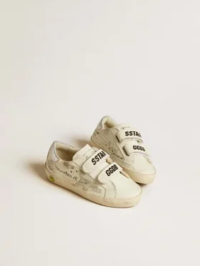 Old School Young mit Stern aus Wildleder und Fersenlasche aus Metallic-Leder
