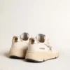 „Running Sole“ aus Nappa mit silbernem Stern und goldener Lederlasche an der Ferse