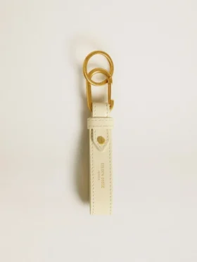 Schlüsselanhänger in „Worn White“