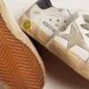 Junior Super-Star mit grauem Stern aus Wildleder und blauer Fersenlasche