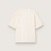 T-Shirt in „Aged White“ mit umgekehrtem Logo auf der Rückseite – Jersey Capsule