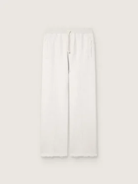 Unisex-Jogginghose „Star“ aus grau meliertem Fleece