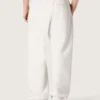 Unisex-Jogginghose „Star“ aus grau meliertem Fleece