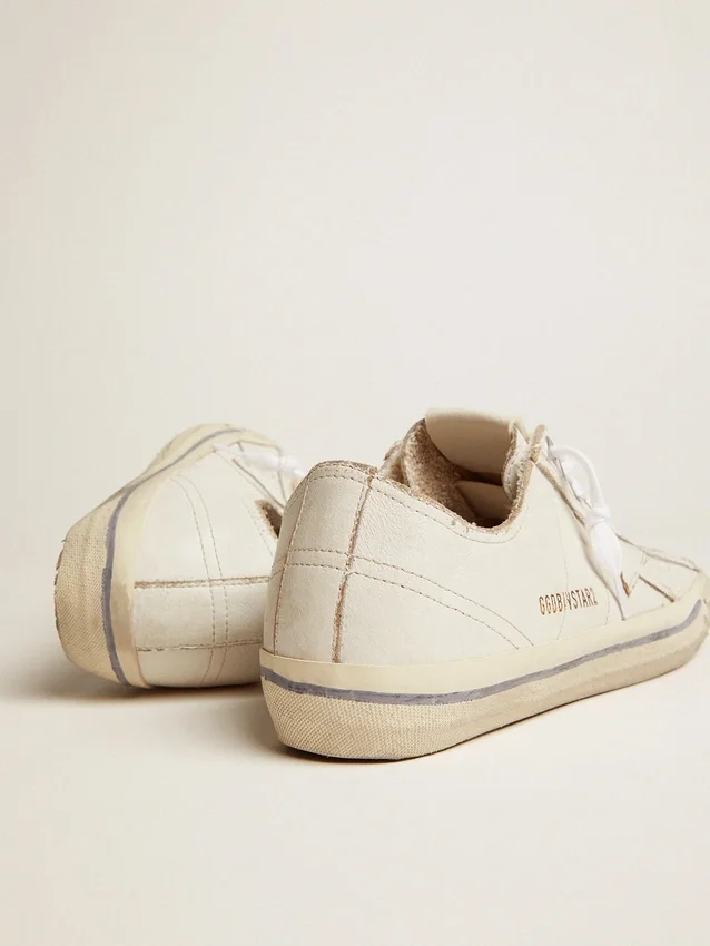 V-Star für Damen aus Leder im Vintage-Look
