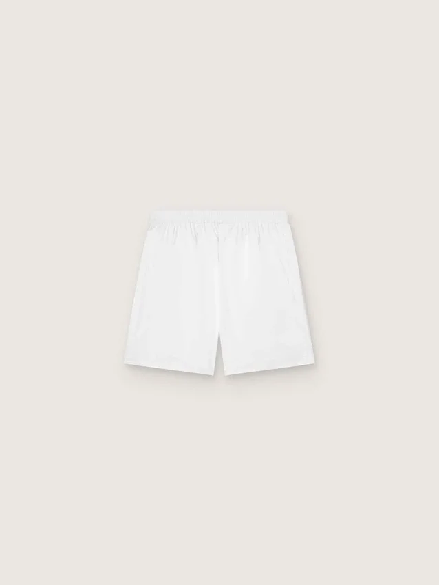 Weiße Sportshorts für Herren