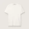 Weißes Herren-T-Shirt mit Used-Look