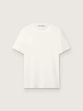 Weißes Herren-T-Shirt mit Used-Look