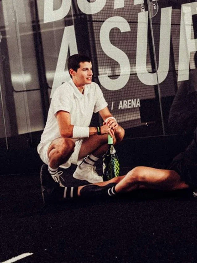 Weiße Sportshorts für Herren