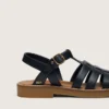 „Young Maxime“-Sandalen aus marineblauem Leder